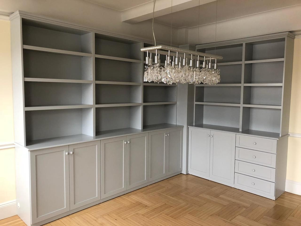 L Shaped Corner Wardrobe with Integrated Unit
